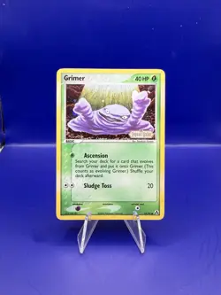 Grimer 54/92 Legend Maker Reverse Holo Stamped Pokemon TCG Card - Image 1