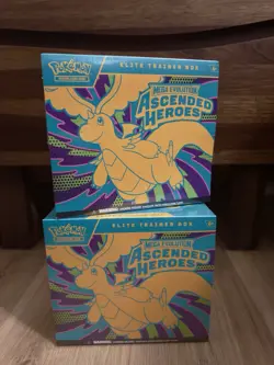Pokemon TCG Ascended Heroes ETB Elite Trainer Box FACTORY SEALED 2x - Image 1