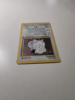 Pokemon TCG 1999 WOTC Clefable & Clefairy 2 Card Holo Rare Lot Base Set 2 - Image 5