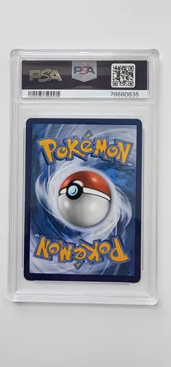 1997 POKEMON JPN ROCKET #9 DARK BLASTOISE-HOLO PSA 9 SWIRL - Image 2