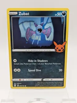 Zubat 089/163 Promo Trick or Trade BOOster Asaka Ito Pokemon NM - Image 1