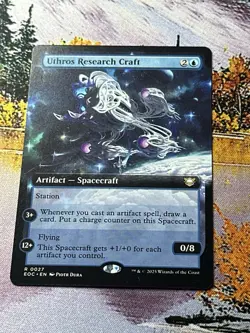 MTG #0027 Uthros Research Craft - Extended Art (EOC) Edge of Eternities Commande - Image 2