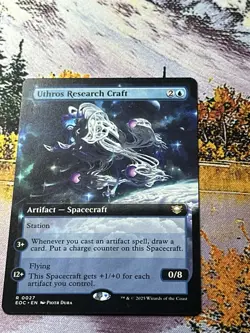 MTG #0027 Uthros Research Craft - Extended Art (EOC) Edge of Eternities Commande - Image 5