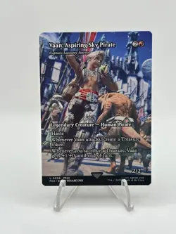 MTG: Final Fantasy | Vaan, Aspiring Sky Pirate Captain Lannery Storm Showcase - Image 1
