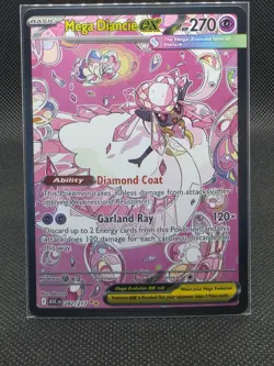 2026 Pokemon Ascended Heroes Mega Diancie EX SIR 282/217 English - Image 1