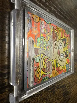Pokemon TCG Meowth ex 121/088 Special Illustration Rare Perfect Order - Image 2