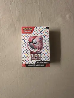 Pokemon TCG Scarlet & Violet 151 Booster Bundle Sealed New (6 packs) - Image 1