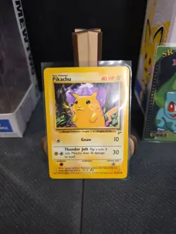 Pikachu - 87/130 Base Set 2 - Pokemon TCG - 2000 - Image 1