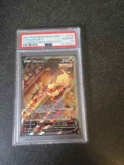 Pokemon Flareon V VMAX Premium Coll. Full Alt Art Promo SWSH179 PSA 10 - Image 1