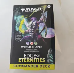 MTG Edge of Eternities World Shaper Commander Deck Magic The Gathering - Image 1