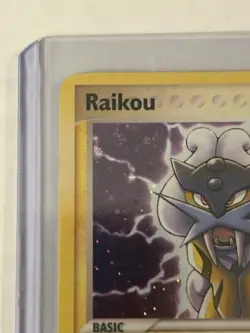 Pokemon Raikou POP Series 2 - 3/017 - 2006 Holo Promo - Image 2