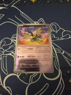 Pokemon TCG Sigilyph Masterball Reverse Holo White Flare English Card 038/086 - Image 1