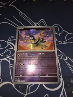 Pokemon TCG Sigilyph Masterball Reverse Holo White Flare English Card 038/086 - Image 3