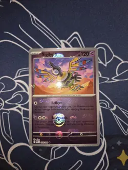 Pokemon TCG Sigilyph Masterball Reverse Holo White Flare English Card 038/086 - Image 4