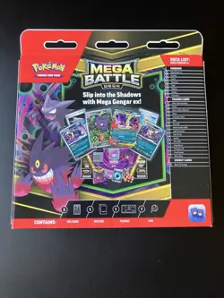 Pokemon SEALED Battle Deck Mega Gengar ex HAUNTER PROMO + deck/box/coin/playmat - Image 2
