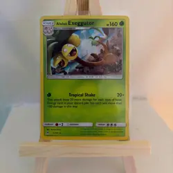 Alolan Exeggutor 2/131 sm: Forbidden Light Cracked Ice Holo Pokemon TCG - Image 1