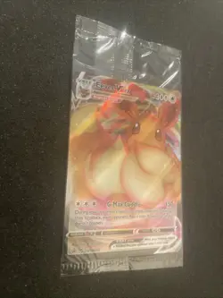 SEALED Eevee VMAX SWSH087 Black Star Promo Full Art Holo Pokemon TCG 2021 NM - Image 2