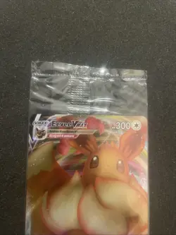 SEALED Eevee VMAX SWSH087 Black Star Promo Full Art Holo Pokemon TCG 2021 NM - Image 4