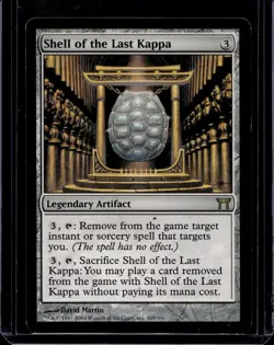 Shell of the Last Kappa LP Champions of Kamigawa Rare MTG - Image 1