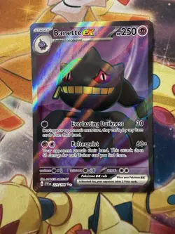 Banette ex - 229/198 - Ultra Rare NM, English Pokemon Scarlet & Violet Singles - Image 1