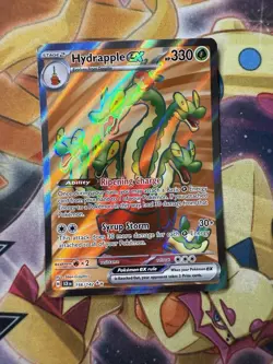 HYDRAPPLE EX 156/142 STELLAR CROWN POKEMON (FULL ART ULTRA RARE, NM) - Image 1