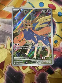 Pokemon Phantasmal Flames Zacian 100/094 Illustration Rare NM - Image 1