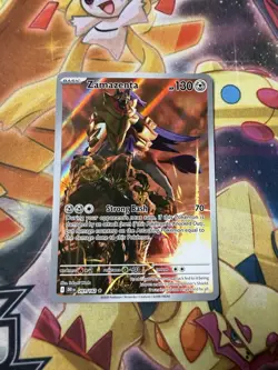 Zamazenta 201/182 Illustration Rare – Pokemon TCG – SV: Destined Rivals - NM - Image 1