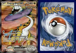 Raging Bolt ex 196/162 Ultra Rare Temporal Forces Pokemon Holo NM/M - Image 2