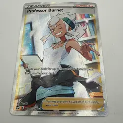 Pokemon Professor Burnett TG26/TG30 Silver Tempest NM/M - Image 1