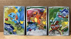 Pokemon 30th First Partner Promo Set - Charmander Squirtle Bulbasaur - Image 1