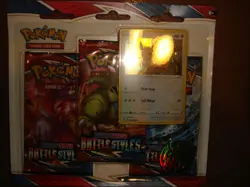 Pokemon TCG: Sword & Shield BattleStyles Blister 3 Booster Pack w/ Eevee!!! - Image 2