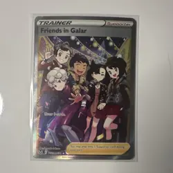 Pokemon Friends in Galar TG23/TG30 Trainer Gallery Full Art Holo Ultra Rare - Image 1