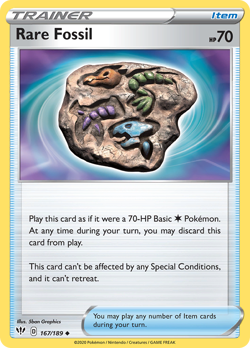 Rare Fossil 167/189 Uncommon | Darkness Ablaze | Pokemon Card - Image 1