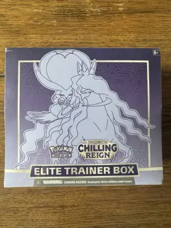 Pokemon TCG Sword & Shield Chilling Reign Elite Trainer Box ETB - New/Sealed - Image 1
