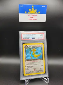 2000 POKEMON ROCKET 1ST EDITION #22 DARK DRAGONITE PSA 9 - Image 1