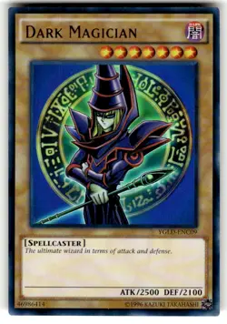 Dark Magician (C) YGLD-ENC09 King of Games: Yugi's Legendary Decks Unl Edition - Image 1