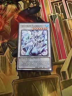 Crystron Eleskeletus - OP30-EN008 - Super Rare - Unlimited Edition - NM Yugioh - Image 1