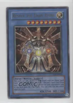 R - Reshef the Dark Being YuGiOh The Lost Millenium #TLM-EN033 2005 - Image 1
