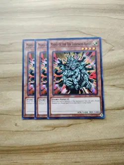 Yu-Gi-Oh! - Manju Of The Ten Thousand Hands 3X - Complete Playset - Image 4