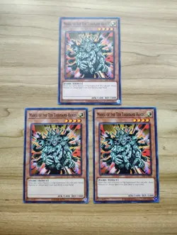 Yu-Gi-Oh! - Manju Of The Ten Thousand Hands 3X - Complete Playset - Image 2