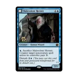 WOTC MtG Prerelease Promos Malevolent Hermit (R) (Foil) NM - Image 1