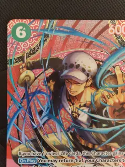 Trafalgar Law SP OP13-031 EN Adventure on KAMI’s Island One Piece Art Foil - Image 5