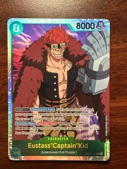 One Piece Eustass"Captain"Kid OP01-051 Foil English - Image 1