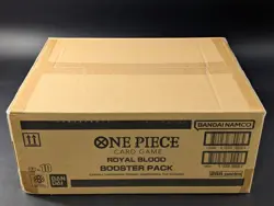 One Piece OP-10 Royal Blood English 12 Booster Box Case Factory Sealed - Image 1