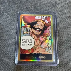 DON!! Card (Gol.D.Roger) (Gold) Carrying On His Will Foil - Image 1