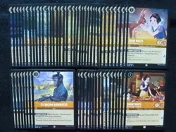 DISNEY LORCANA 60 CARD SNOW WHITE AND THE SEVEN DWARFS AMBER / STEEL DECK - Image 1
