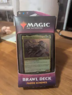 MTG Throne of Eldraine - Brawl Deck "Faerie Schemes" Magic the Gathering SEALED 630509829798 - Image 1
