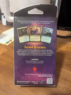 MTG Throne of Eldraine - Brawl Deck "Faerie Schemes" Magic the Gathering SEALED 630509829798 - Image 2