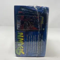 1995 Todd McFarlane's Spawn Trading Cards Box unopened and still wrapped Image - Image 2