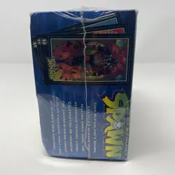1995 Todd McFarlane's Spawn Trading Cards Box unopened and still wrapped Image - Image 4